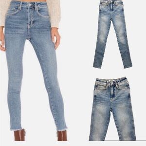 We The Free Light Blue High-Rise Skinny Jeans